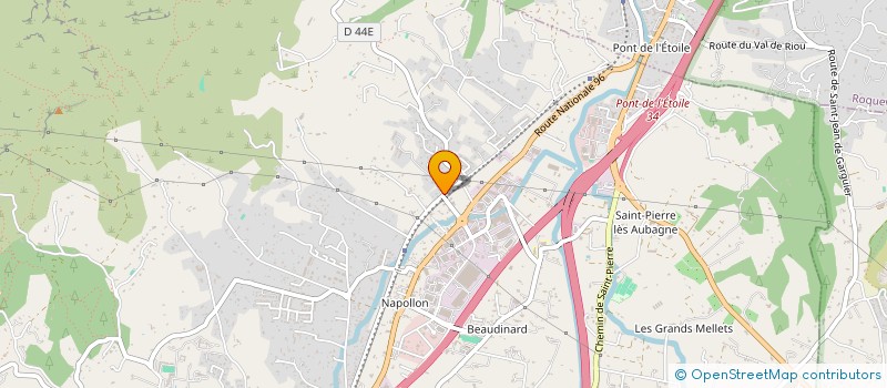 localisation de l'entreprise MADAME SOPHIE ARMOGATHE  AUBAGNE