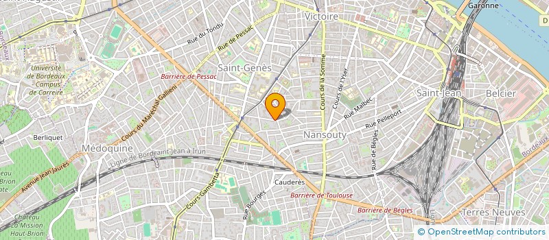 localisation de l'entreprise MADAME SOPHIE ARNAUD  BORDEAUX