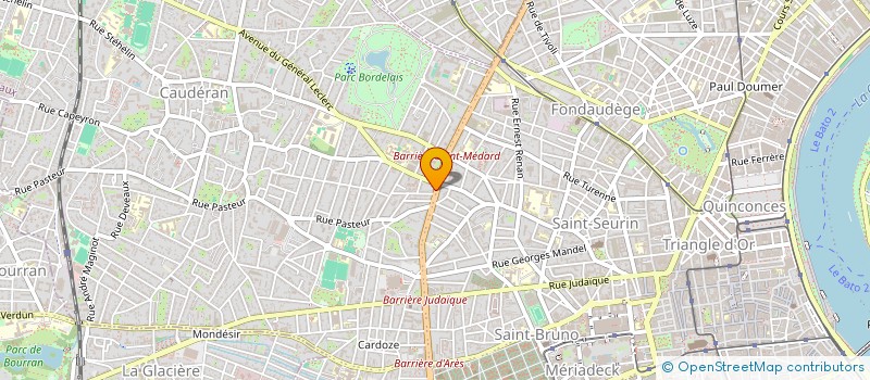 localisation de l'entreprise MADAME SOPHIE ARNAUD SORREL  BORDEAUX