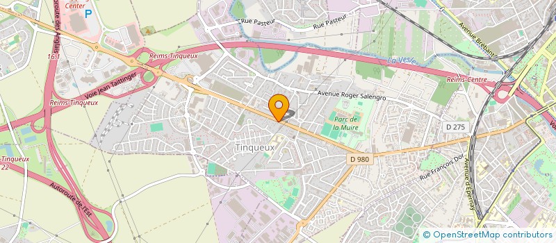 localisation de l'entreprise MADAME SOPHIE ARNOULT  TINQUEUX