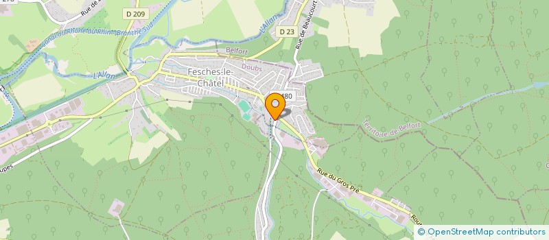 localisation de l'entreprise MADAME SOPHIE ARNOUX  FESCHES-LE-CHATEL