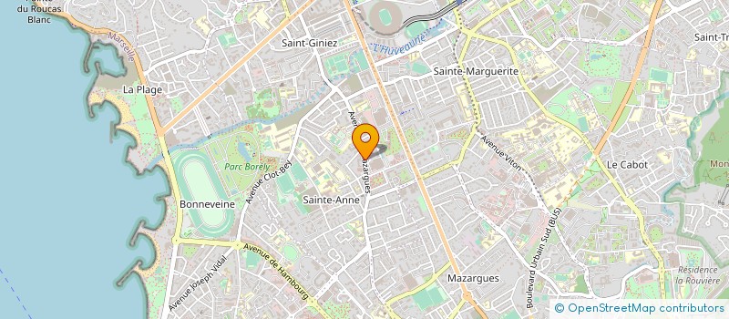 localisation de l'entreprise MADAME SOPHIE ARNOUX à MARSEILLE