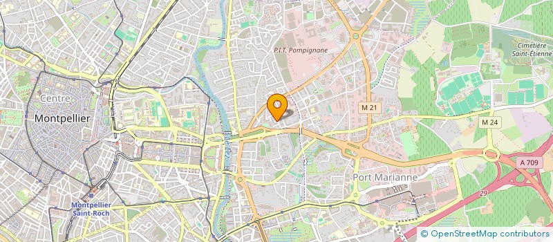 localisation de l'entreprise MADAME SOPHIE ARNOUX à MONTPELLIER