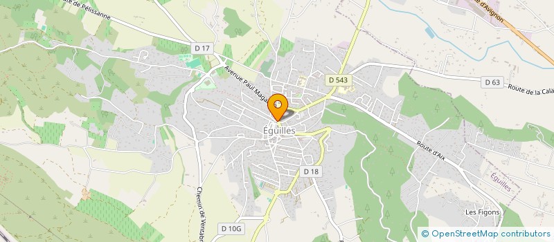 localisation de l'entreprise MADAME SOPHIE ARTIERES  EGUILLES