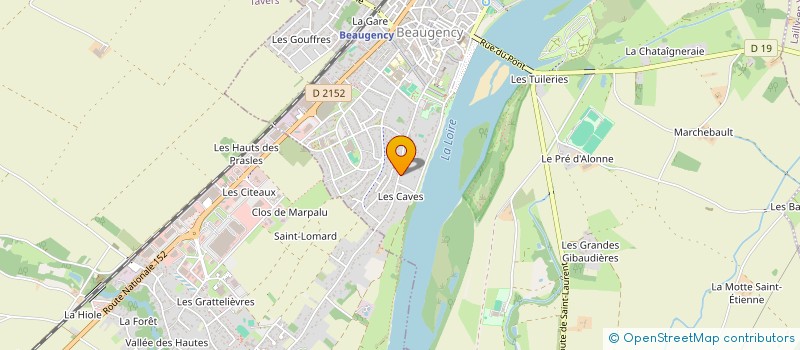 localisation de l'entreprise MADAME SOPHIE AUBERT à BEAUGENCY