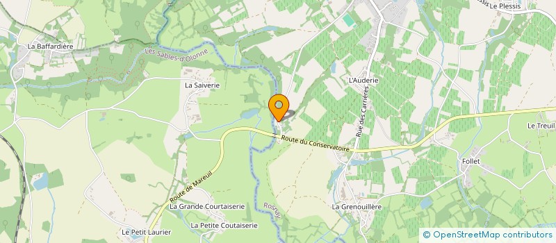 localisation de l'entreprise MADAME SOPHIE AUBIN à ROSNAY