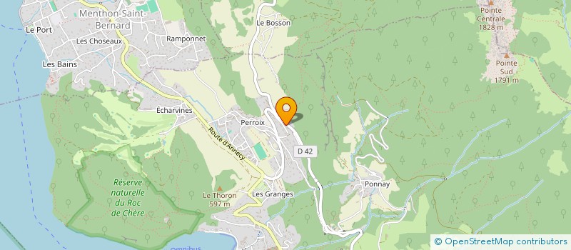 localisation de l'entreprise MADAME SOPHIE AUBIN  TALLOIRES-MONTMIN