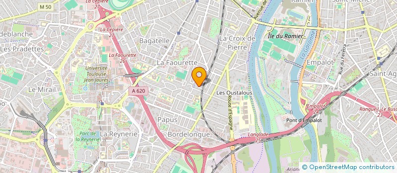 localisation de l'entreprise MADAME SOPHIE AUBINEAU à TOULOUSE