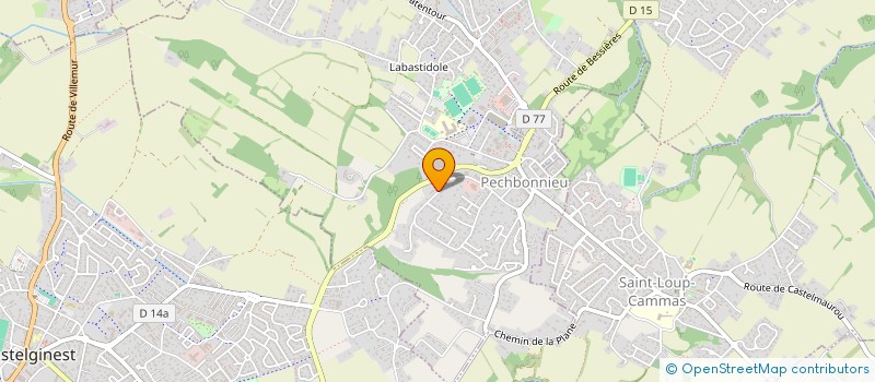 localisation de l'entreprise MADAME SOPHIE AUBLE  PECHBONNIEU