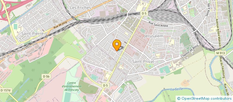 localisation de l'entreprise MADAME SOPHIE AUBRY  MONTIGNY-LES-METZ