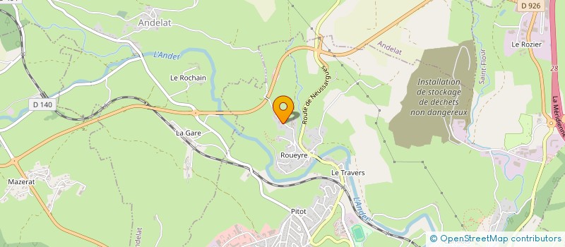 localisation de l'entreprise MADAME SOPHIE AUDEBERT à NEUVEGLISE-SUR-TRUYERE