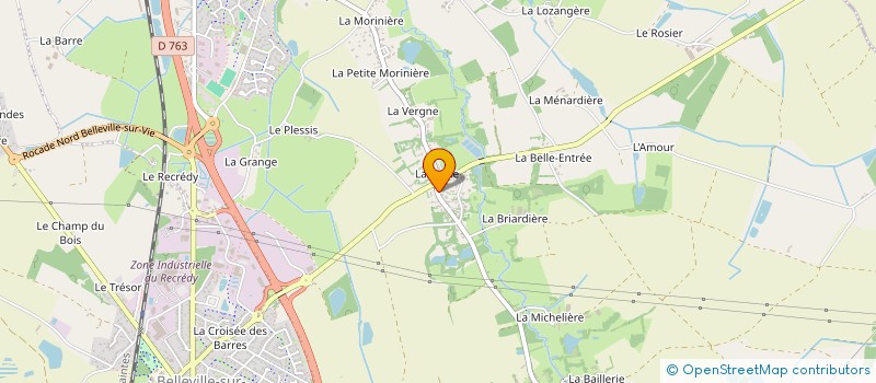 localisation de l'entreprise MADAME SOPHIE AUDUREAU à BELLEVIGNY