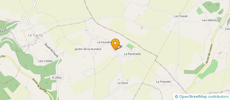 localisation de l'entreprise MADAME SOPHIE AUPRETRE DE LAGENEST  LE PIN