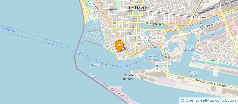 localisation de l'entreprise MADAME SOPHIE AURORE DIT BOUTEILLER à LE HAVRE