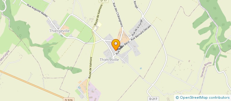 localisation de l'entreprise MADAME SOPHIE AVENEL à THIETREVILLE