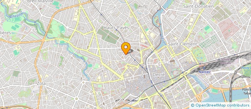 localisation de l'entreprise MADAME SOPHIE AVEZARD à NANTES