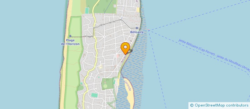 localisation de l'entreprise MADAME SOPHIE AZRIEL  LEGE-CAP-FERRET