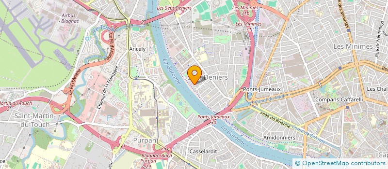 localisation de l'entreprise MADAME SOPHIE BACQUIE à TOULOUSE
