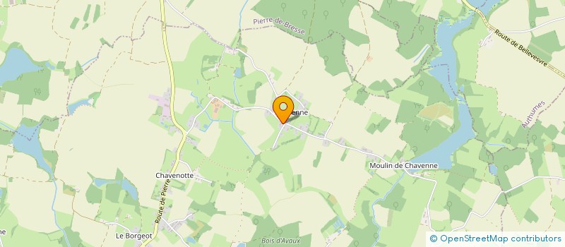 localisation de l'entreprise MADAME SOPHIE BADOS  LA CHAPELLE-SAINT-SAUVEUR