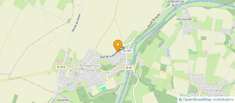 localisation de l'entreprise MADAME SOPHIE BADOUAILLE  AMAYE-SUR-ORNE