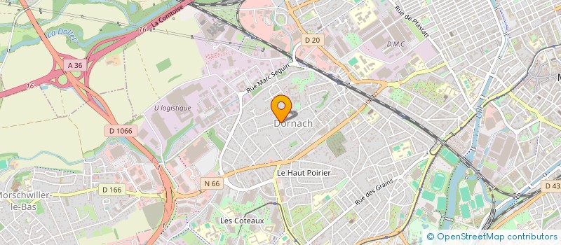 localisation de l'entreprise MADAME SOPHIE BAECHTEL  MULHOUSE