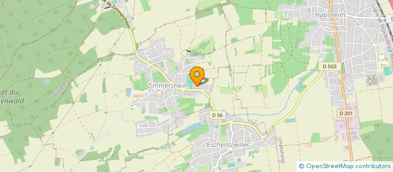 localisation de l'entreprise MADAME SOPHIE BAERR  ZIMMERSHEIM