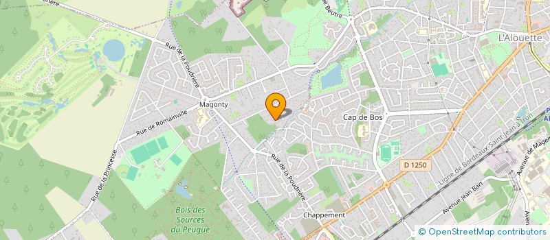 localisation de l'entreprise MADAME SOPHIE BAGDASSARIAN  PESSAC