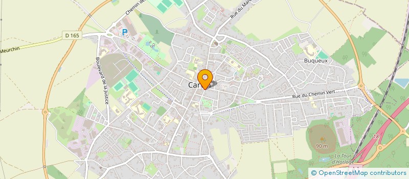 localisation de l'entreprise MADAME SOPHIE BAGGIO  CARVIN