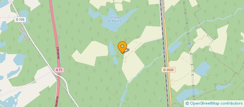 localisation de l'entreprise MADAME SOPHIE BAGUENAULT DE VIEVILLE  NOUAN-LE-FUZELIER