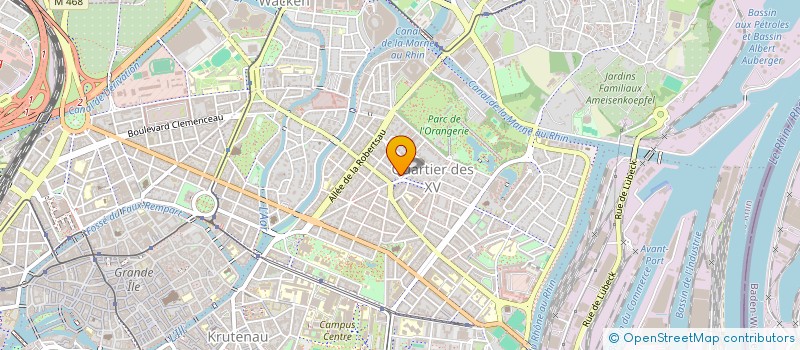 localisation de l'entreprise MADAME SOPHIE BAHI à STRASBOURG