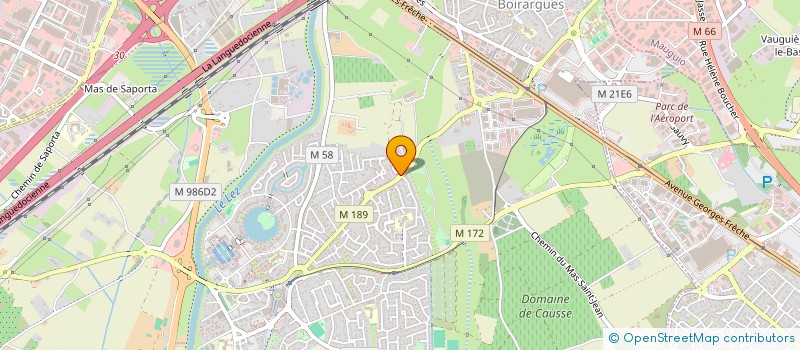 localisation de l'entreprise MADAME SOPHIE BAILLE à LATTES