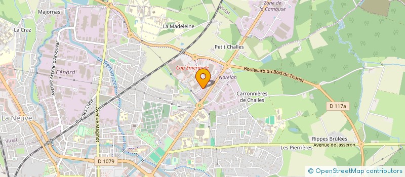 localisation de l'entreprise MADAME SOPHIE BAILLY à BOURG-EN-BRESSE