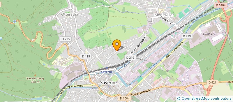 localisation de l'entreprise MADAME SOPHIE BANDEL  SAVERNE