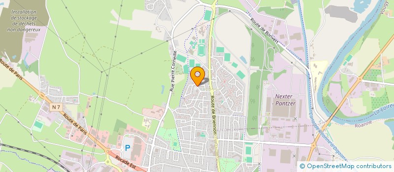 localisation de l'entreprise MADAME SOPHIE BANSE  MABLY