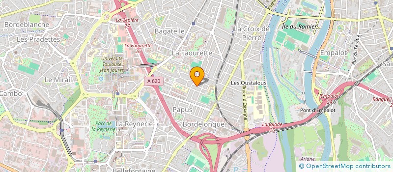 localisation de l'entreprise MADAME SOPHIE BARBE à TOULOUSE