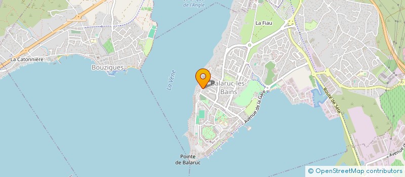 localisation de l'entreprise MADAME SOPHIE BARBERA  BALARUC-LES-BAINS