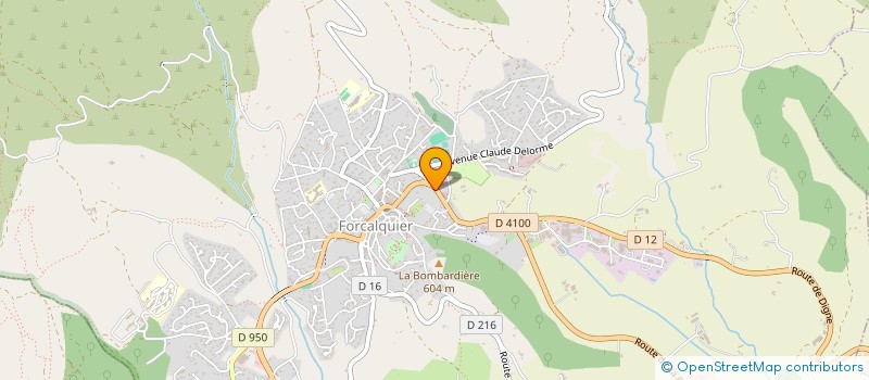 localisation de l'entreprise MADAME SOPHIE BARBERAN à FORCALQUIER