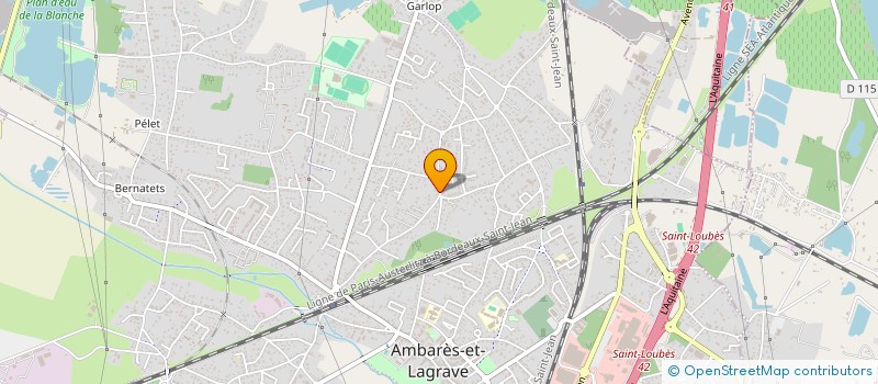 localisation de l'entreprise MADAME SOPHIE BARBOSA DE BARROS à AMBARES-ET-LAGRAVE