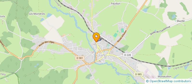 localisation de l'entreprise MADAME SOPHIE BARNET  LUZY