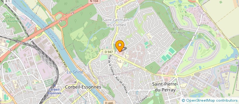 localisation de l'entreprise MADAME SOPHIE BARNIER  SAINT-GERMAIN-LES-CORBEIL