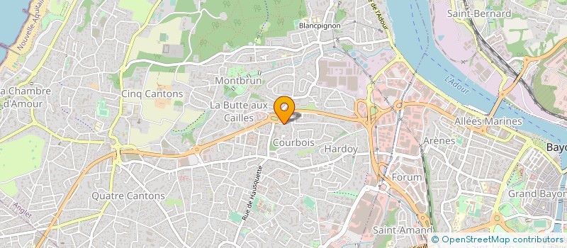 localisation de l'entreprise MADAME SOPHIE BARRACHINA à ANGLET