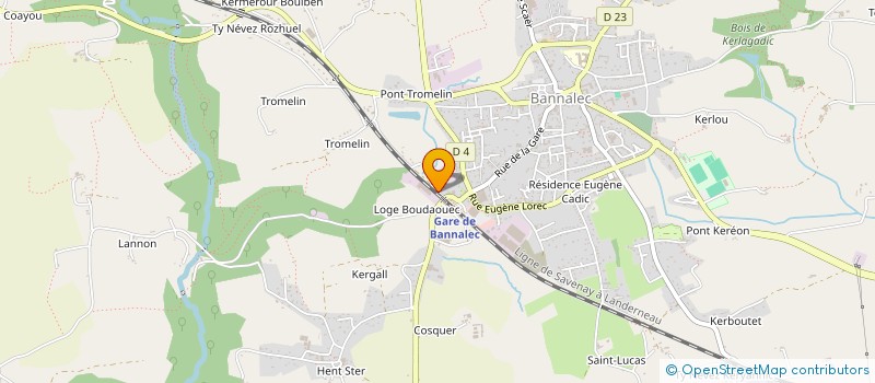 localisation de l'entreprise MADAME SOPHIE BARRE  NEVEZ