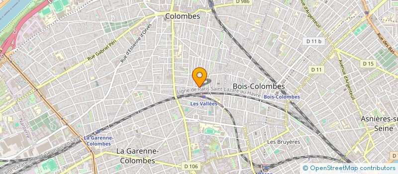 localisation de l'entreprise MADAME SOPHIE BARRIER  COLOMBES