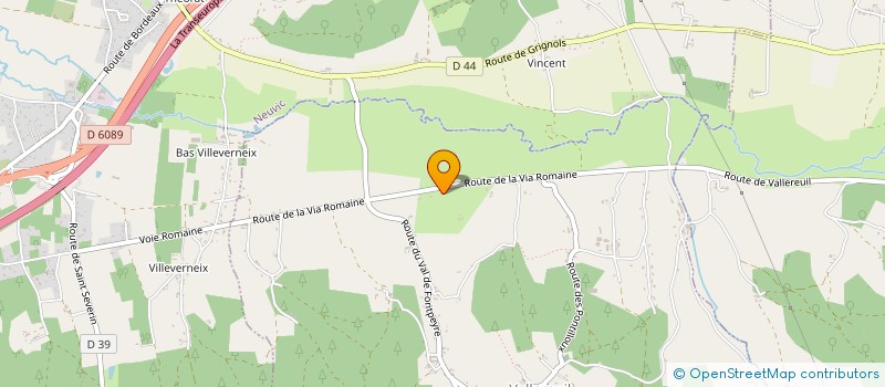 localisation de l'entreprise MADAME SOPHIE BARRIERE  VALLEREUIL