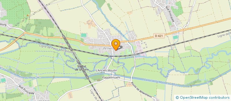 localisation de l'entreprise MADAME SOPHIE BASSOT à WILWISHEIM