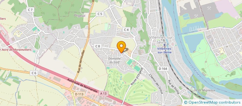 localisation de l'entreprise MADAME SOPHIE BASTIDE  VILLENNES-SUR-SEINE