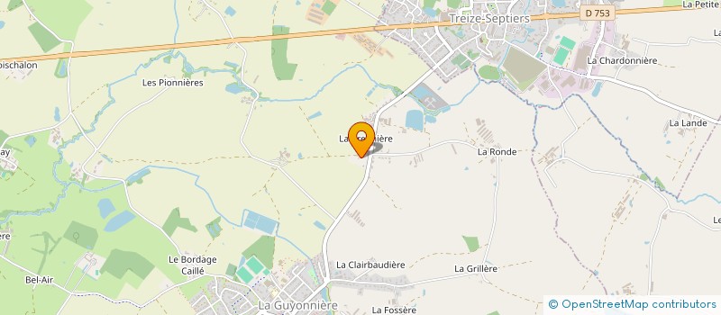 localisation de l'entreprise MADAME SOPHIE BAUCHET à MONTAIGU-VENDEE
