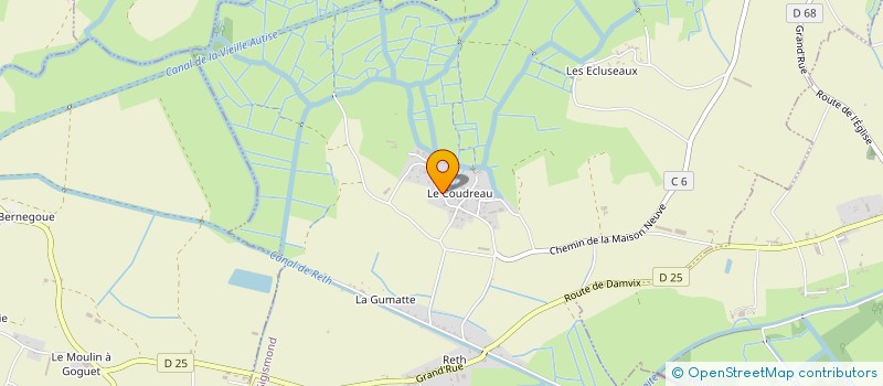 localisation de l'entreprise MADAME SOPHIE BAUDOUIN à SAINT-SIGISMOND