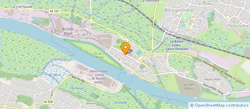 localisation de l'entreprise MADAME SOPHIE BEAUGENDRE  INDRE