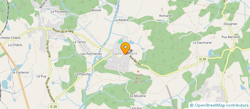 localisation de l'entreprise MADAME SOPHIE BEAULIEU à SAINT-JOUVENT